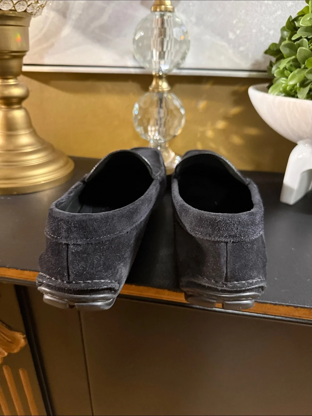 Prada Suede Loafers